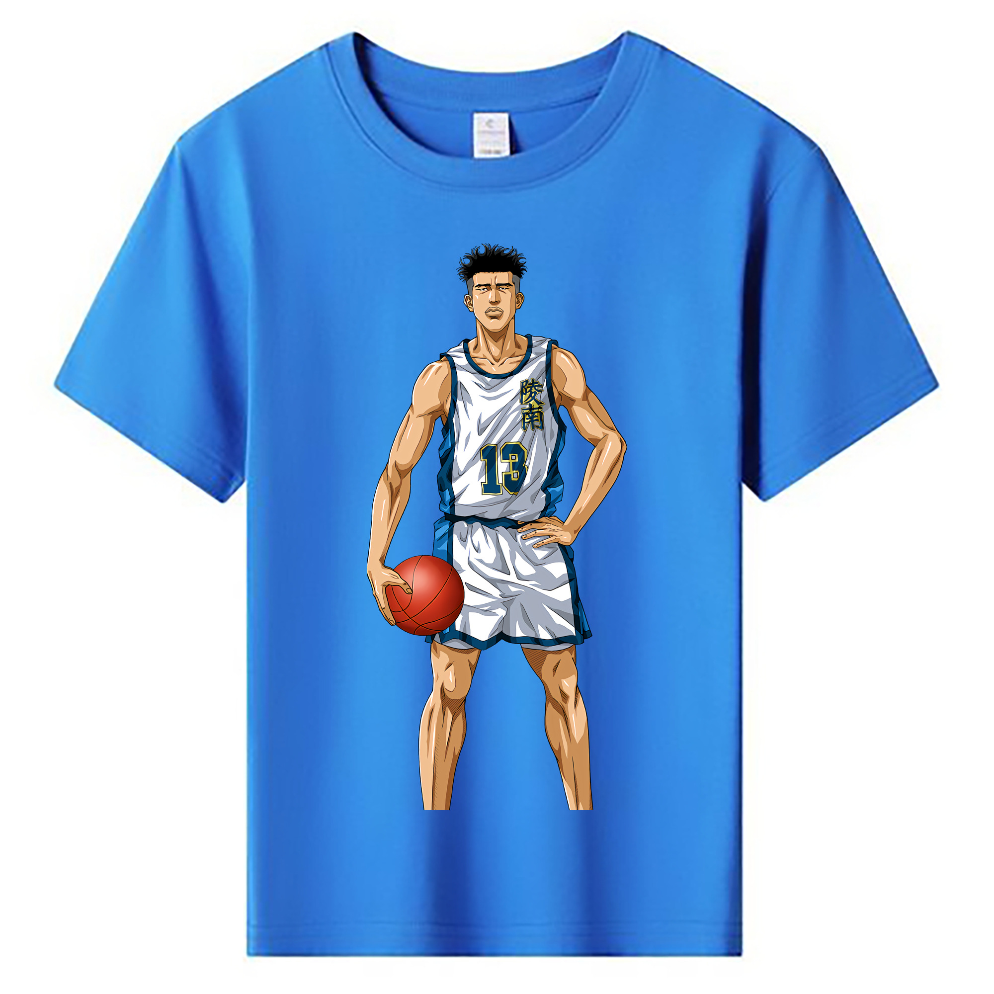 （画像用） SLAM DUNK／スラムダンク 綿100％キッズTシャツ（フロントプリント）